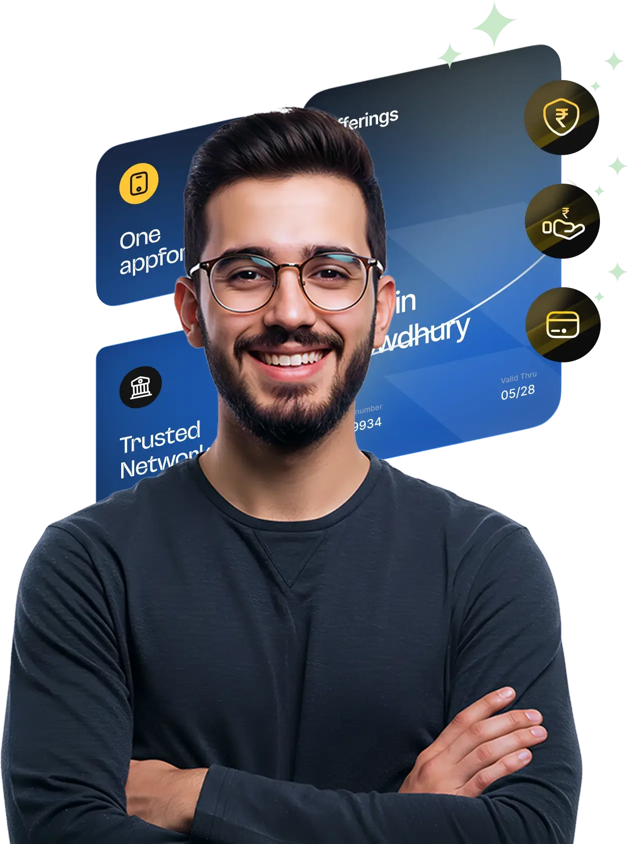 Happy customer using Q Finance